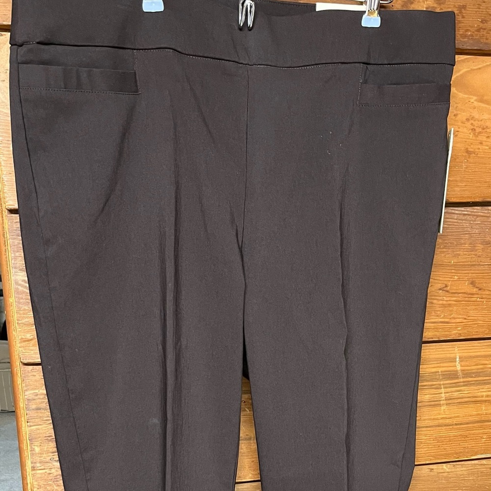 Briggs Studio Works Dress Pants Size 14S - NWT Brown